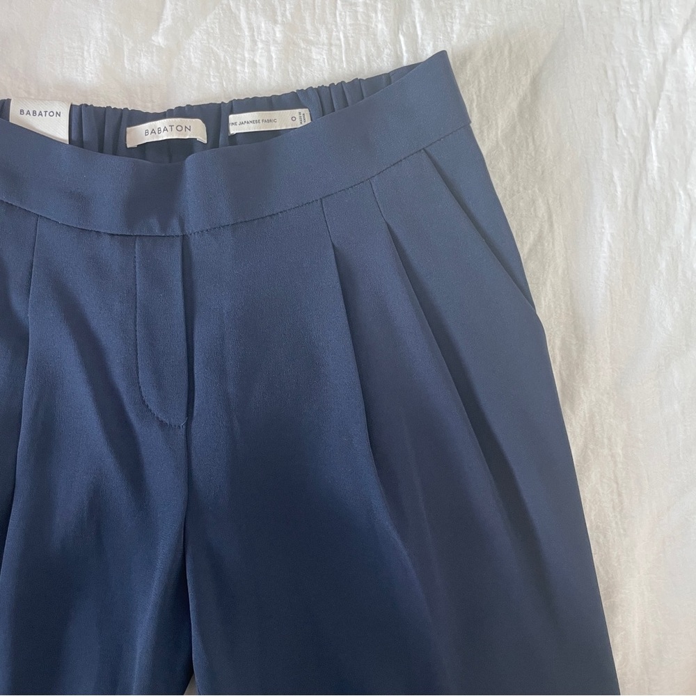 NWT Babaton Cohen Pants in Indigo - Picture 9 of 10